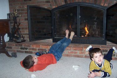 Enjoying the Fire